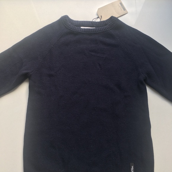 Navy Blue Boys Sweater - Picture 4 of 8